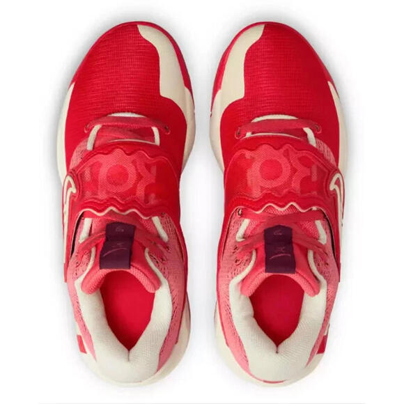 Nike KD Trey 5 X Basketball Shoes Size 14 Uni Red Coco Ember Zoom Air DD9538 601 - Picture 7 of 13